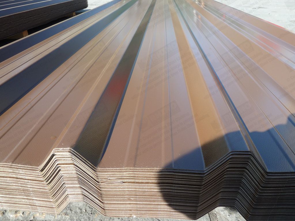 BOX PROFILE PVC COATED METAL ROOFING SHEETS IN SHEFFIELD | eBay